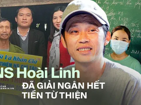 NS Hoài Linh cuối cùng đã giải ngân xong 15,2 tỷ, kết thúc chuyến từ thiện cứu trợ miền Trung bão lũ giữa mùa hè