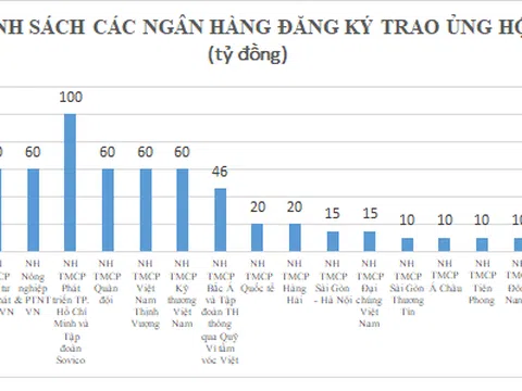 Cam kết nhưng chưa chuyển tiền Quỹ vaccine: “Xướng tên” Ngân hàng Bản Việt và 10 DN bảo hiểm