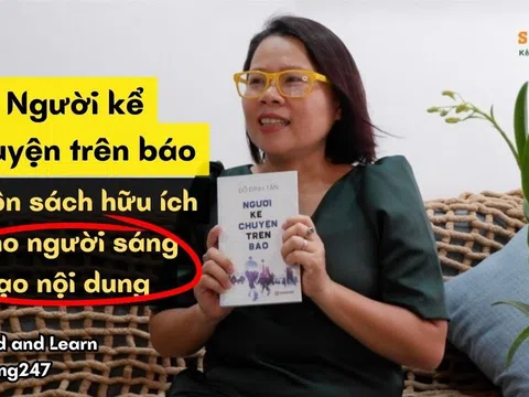 "Người kể chuyện trên báo" – cuốn sách hữu ích cho người sáng tạo nội dung