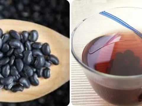 Công dụng của nước đỗ đen rang ít người biết