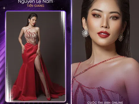Nguyễn Lệ Nam chiến thắng cuộc thi ảnh online Hoa hậu Hoàn vũ Việt Nam 2022